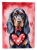 Gordon Setter My Valentine Garden Flag Mailbox Flag Decorative Yard Flag Banner Outside Patio Artwork Yard Flower Beds, Garden Size, Multicolor