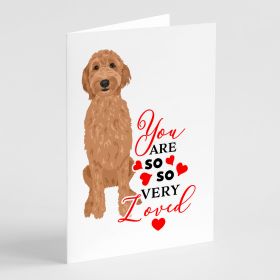 Doodle Liver #3 so Loved Greeting Cards Pack of 8 Blank Cards with Envelopes Whimsical A7 Size 5x7 Blank Note Cards