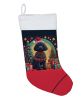 Black Poodle Christmas Christmas Stocking Fireplace Hanging Stockings Christmas Season Party Decor Family Holiday Decorations