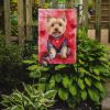 Norwich Terrier My Valentine Garden Flag Mailbox Flag Decorative Yard Flag Banner Outside Patio Artwork Yard Flower Beds, Garden Size, Multicolor