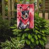 Australian Cattle Dog My Valentine Garden Flag Mailbox Flag Decorative Yard Flag Banner Outside Patio Artwork Yard Flower Beds, Garden Size