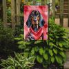 Black and Tan Coonhound My Valentine Garden Flag Mailbox Flag Decorative Yard Flag Banner Outside Patio Artwork Yard Flower Beds, Garden Size