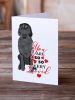 Doodle Black #3 so Loved Greeting Cards Pack of 8 Blank Cards with Envelopes Whimsical A7 Size 5x7 Blank Note Cards