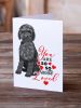 Doodle Black #2 so Loved Greeting Cards Pack of 8 Blank Cards with Envelopes Whimsical A7 Size 5x7 Blank Note Cards