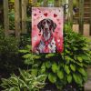 German Shorthaired Pointer My Valentine Garden Flag Mailbox Flag Decorative Yard Flag Banner Outside Patio Artwork Yard Flower Beds, Garden Size