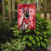 Belgian Malinois My Valentine Garden Flag Mailbox Flag Decorative Yard Flag Banner Outside Patio Artwork Yard Flower Beds, Garden Size, Multicolor