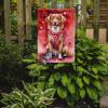 Nova Scotia Duck Tolling Retriever My Valentine Garden Flag Mailbox Flag Decorative Yard Flag Banner Outside Patio Artwork Yard Flower Beds