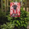 Mastiff My Valentine Garden Flag Mailbox Flag Decorative Yard Flag Banner Outside Patio Artwork Yard Flower Beds, Garden Size, Multicolor