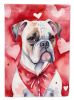 Boxer My Valentine Garden Flag Mailbox Flag Decorative Yard Flag Banner Outside Patio Artwork Yard Flower Beds, Garden Size, Multicolor